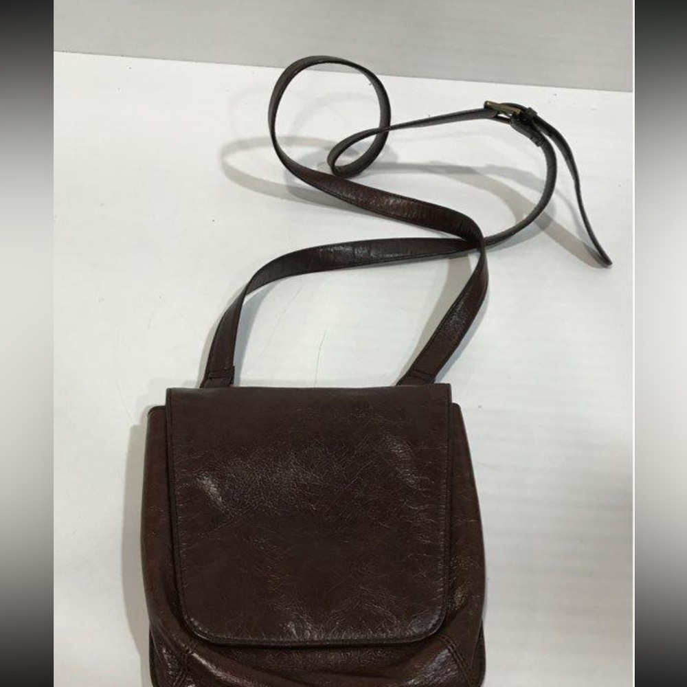 Women’s Hobo International Small Brown Leather Crossbody Bag